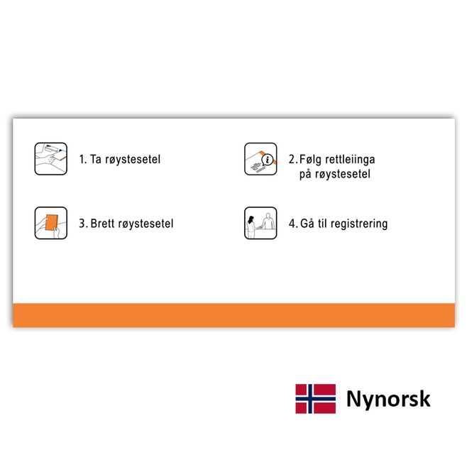Hovedbilde Ny plakat stortingsvalg - mod ...